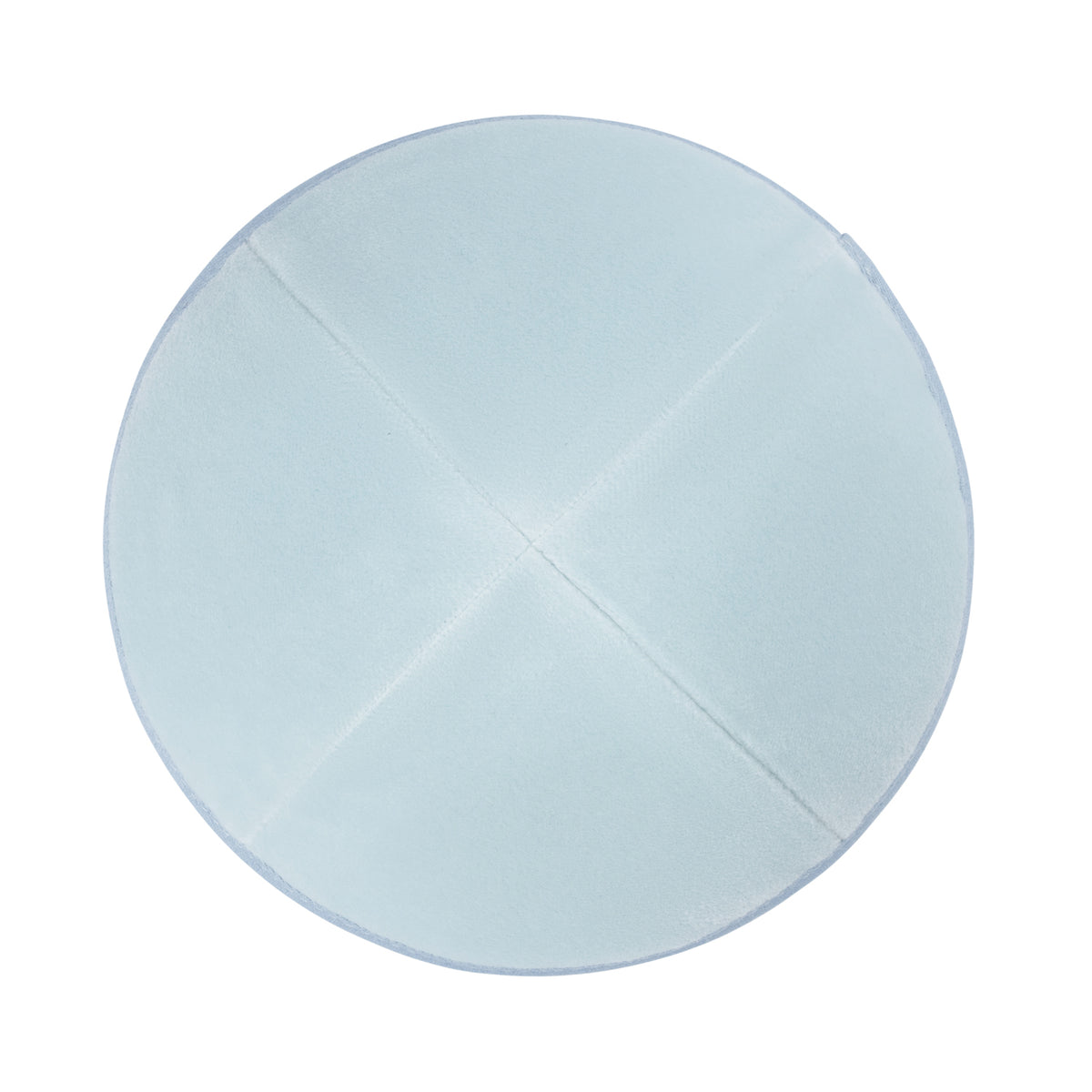 IKIPPAH LIGHT BLUE VELVET YARMULKE