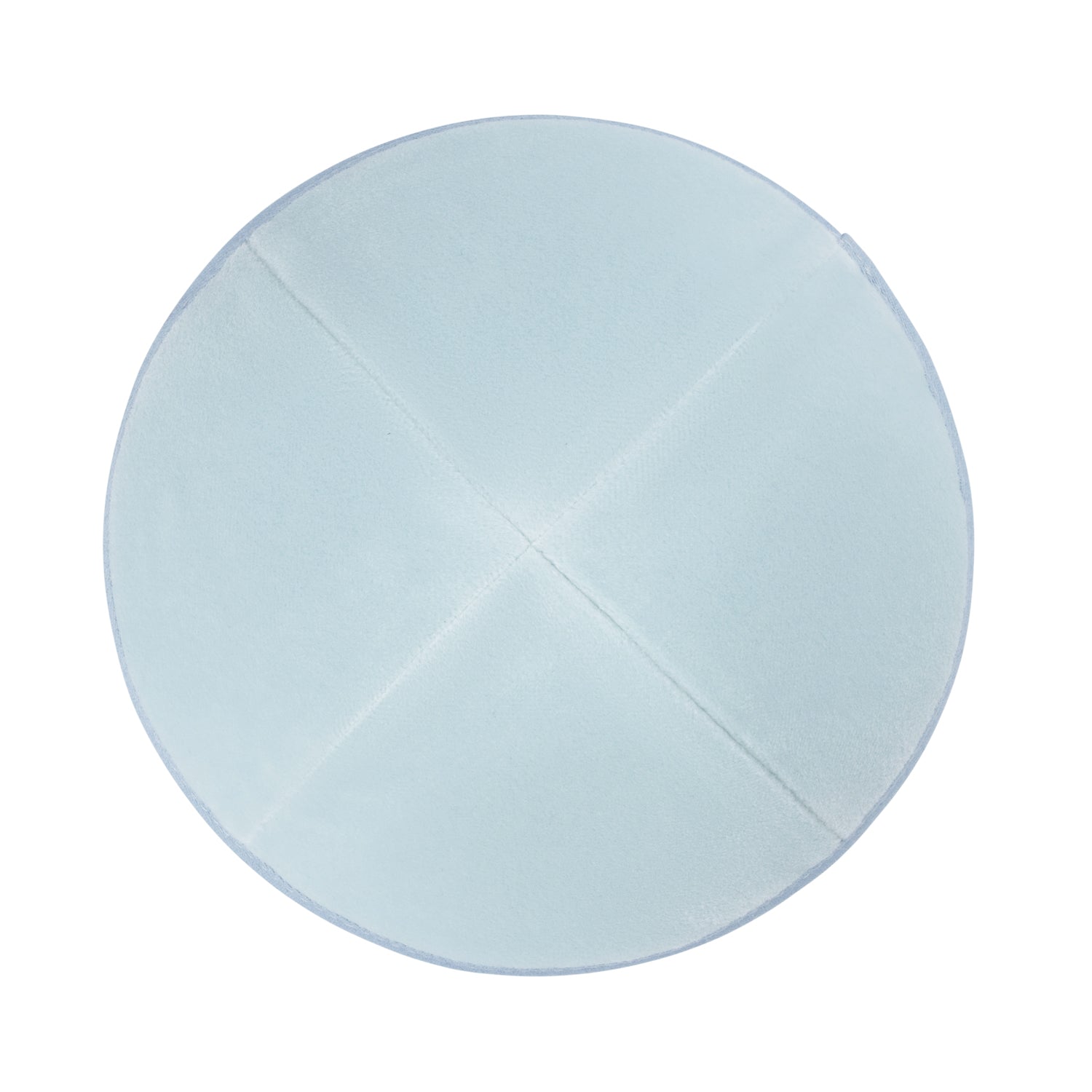 IKIPPAH LIGHT BLUE VELVET YARMULKE