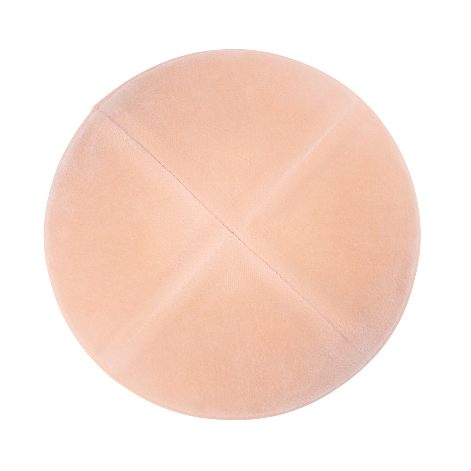 IKIPPAH PEACH VELVET YARMULKE