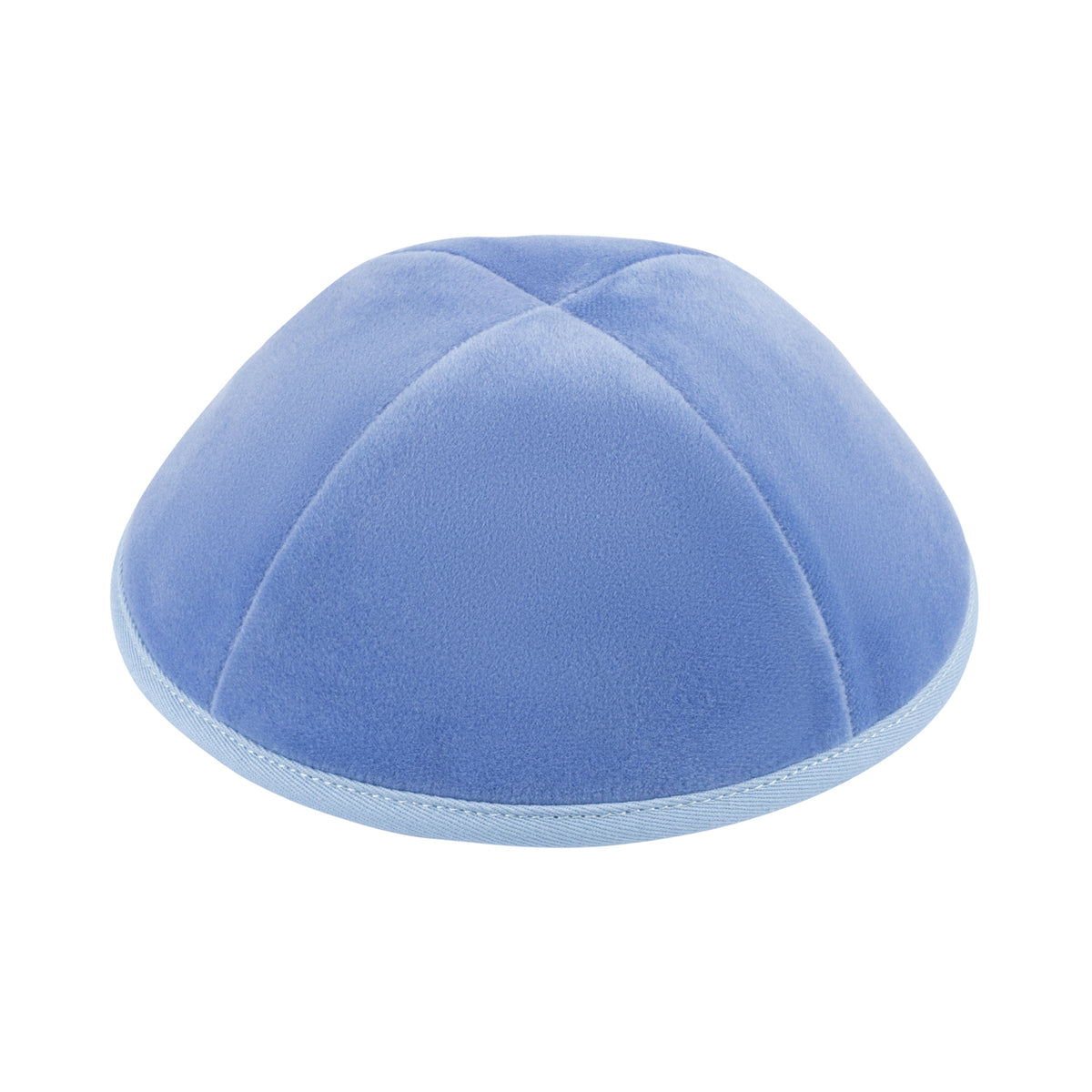 IKIPPAH STEEL BLUE VELVET YARMULKE