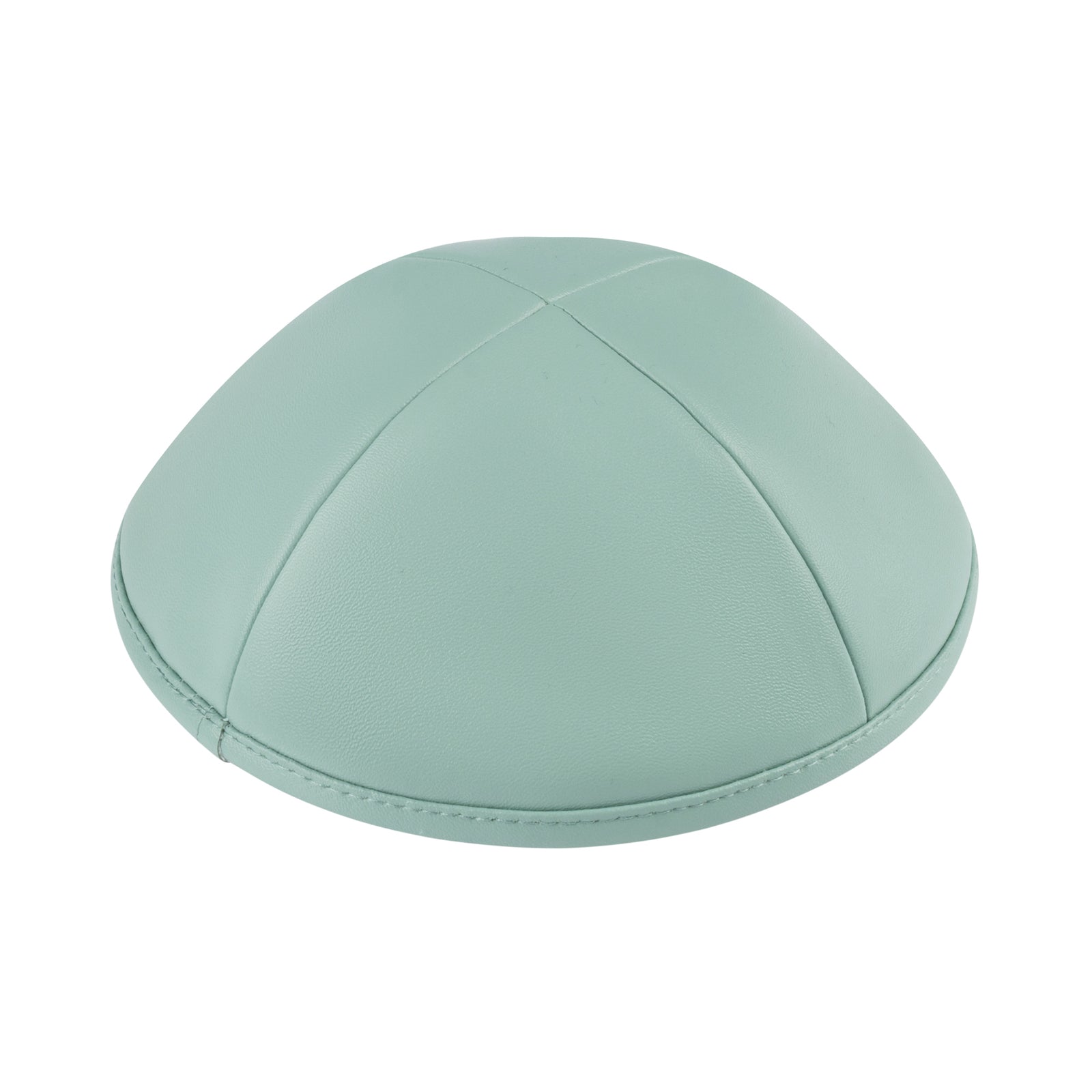 IKIPPAH MINT LEATHER YARMULKE