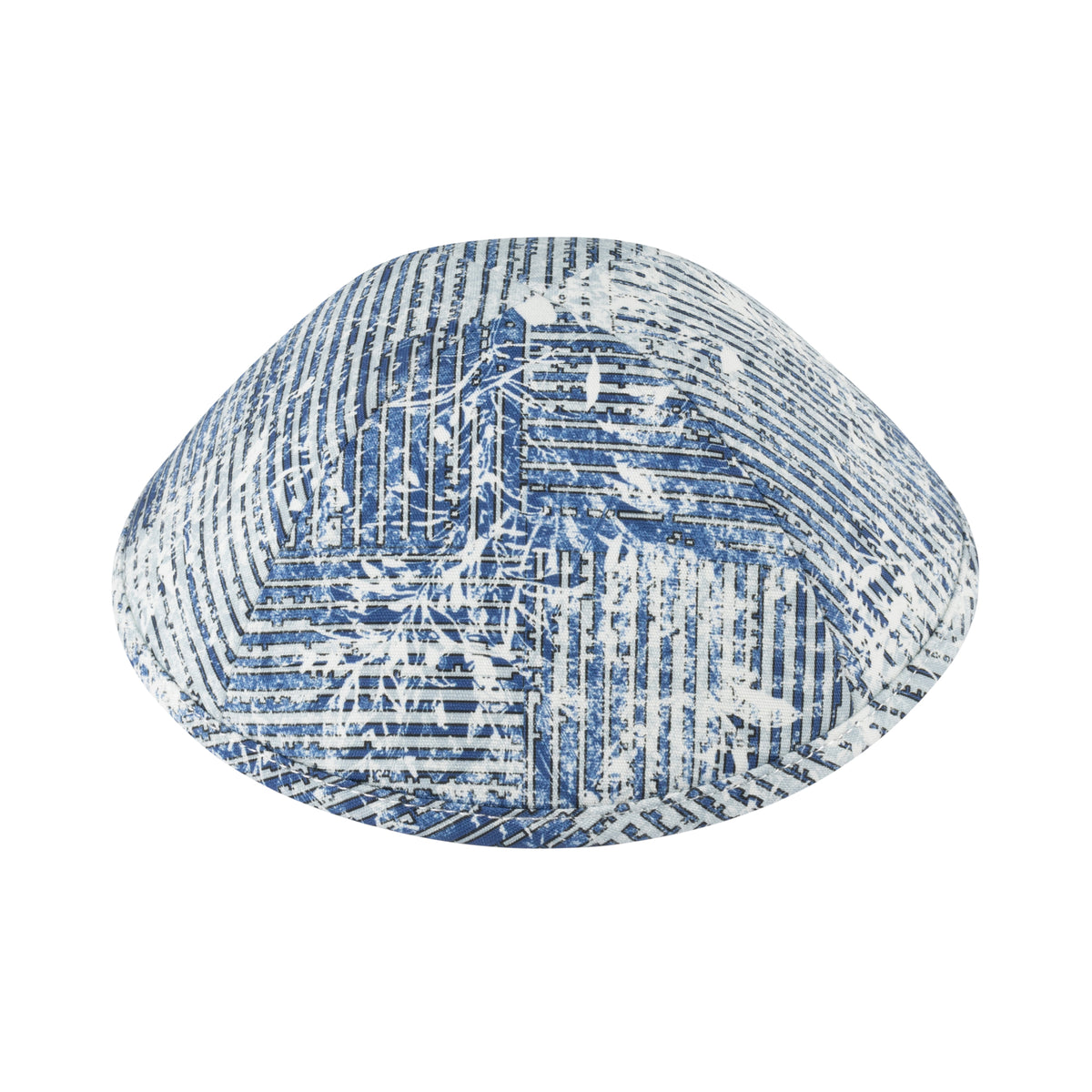 IKIPPAH FLORAL STRIPES YARMULKE