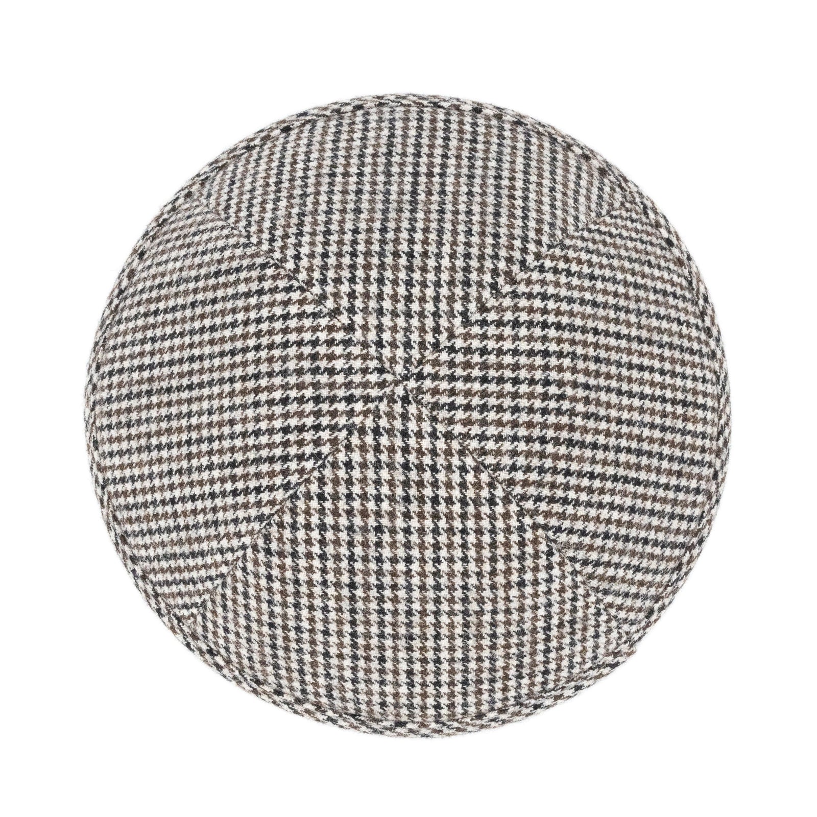 IKIPPAH BLACK / BROWN HOUNDSTOOTH - MOMMY DICTIONARY YARMULKE