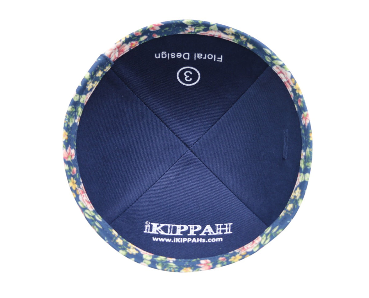 IKIPPAH FLORAL DESIGN YARMULKE
