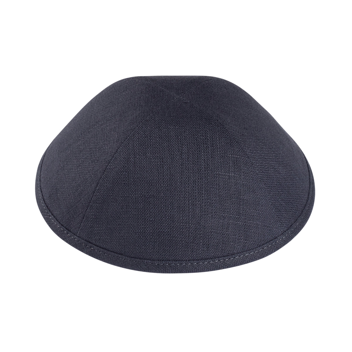 IKIPPAH CHARCOAL LINEN YARMULKE