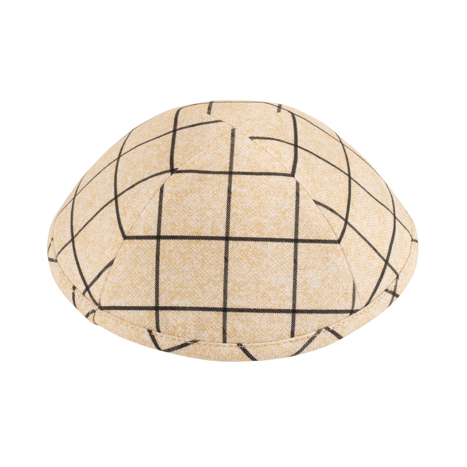 IKIPPAH ON THE GRID - CREAM YARMULKE