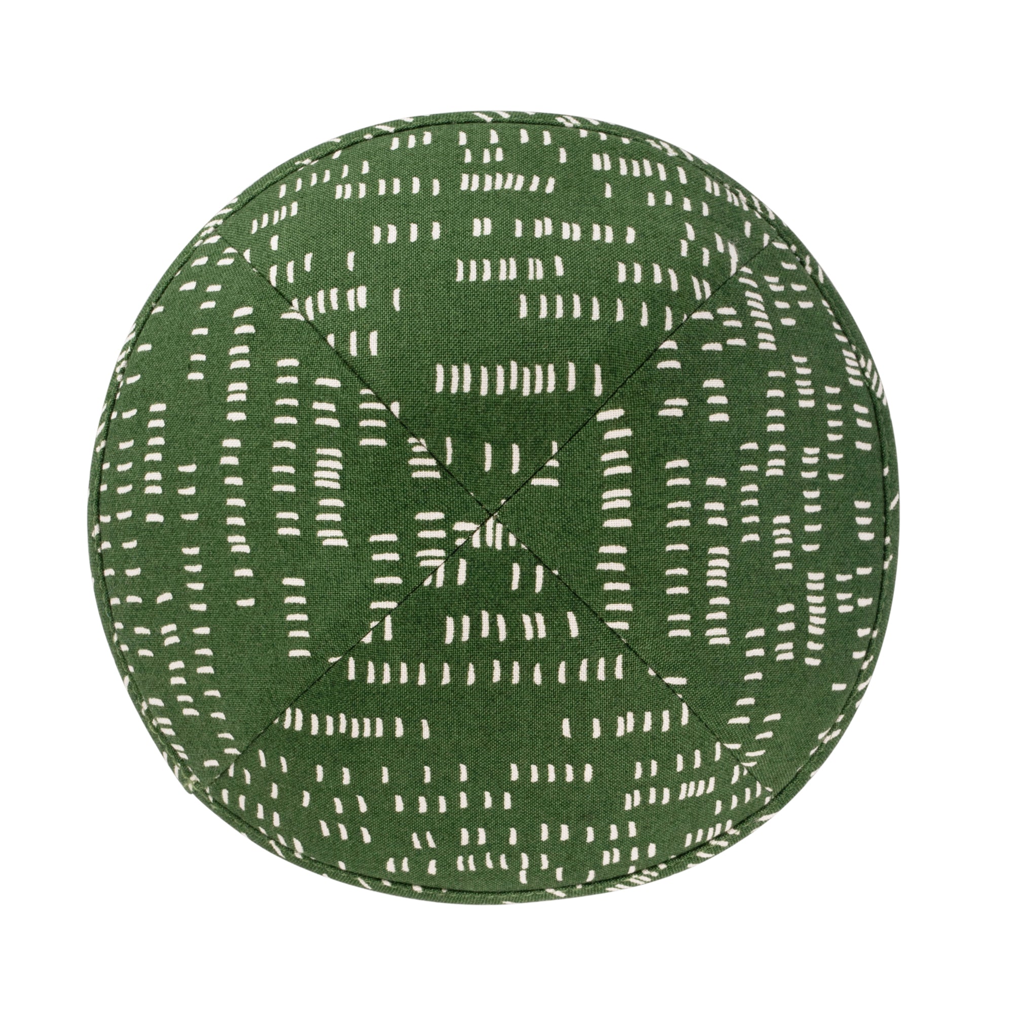 IKIPPAH TALLY MARKS - GREEN YARMULKE