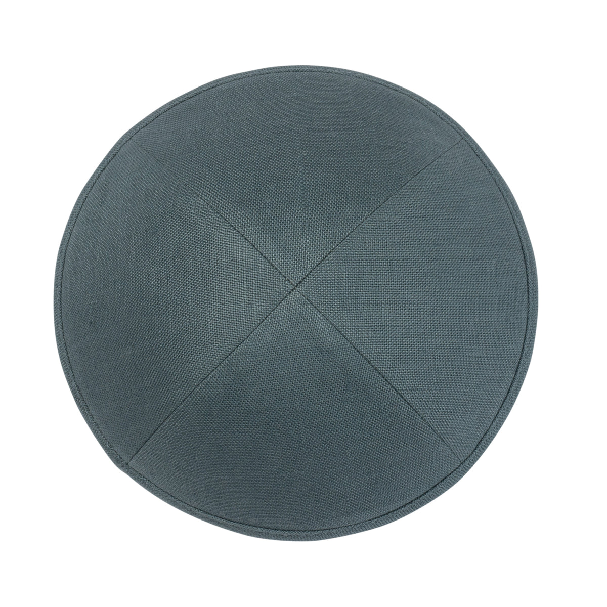 IKIPPAH BLUE GRAY LINEN YARMULKE