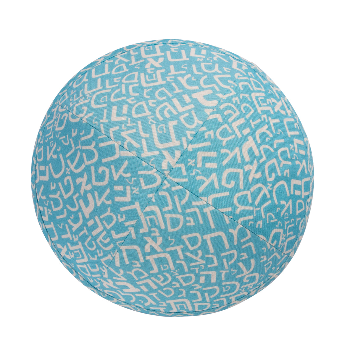 IKIPPAH LIGHT BLUE ALEPH BAIS YARMULKE