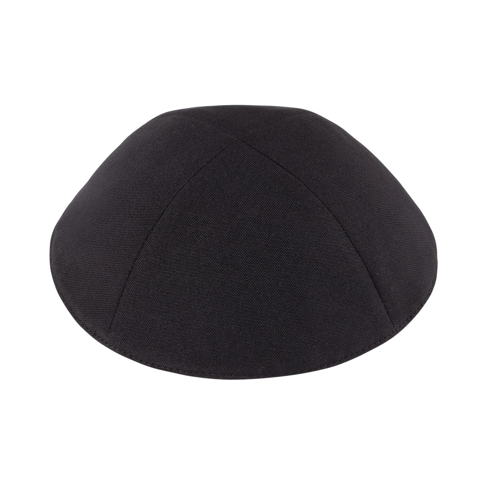 IKIPPAH BLACK TERYLENE YARMULKE