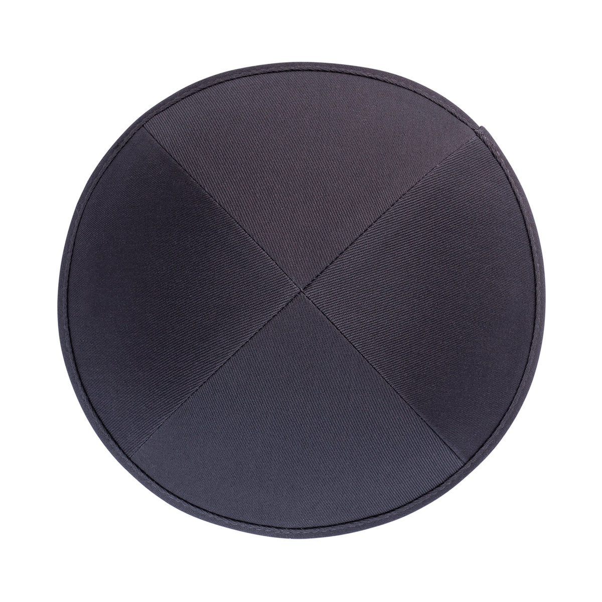 IKIPPAH DARK GRAY COTTON YARMULKE