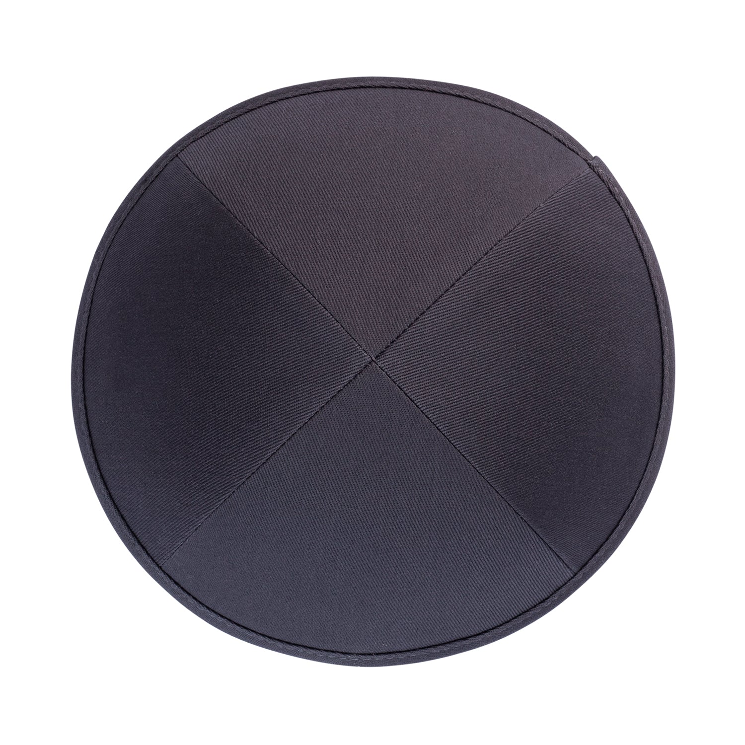 IKIPPAH DARK GRAY COTTON YARMULKE