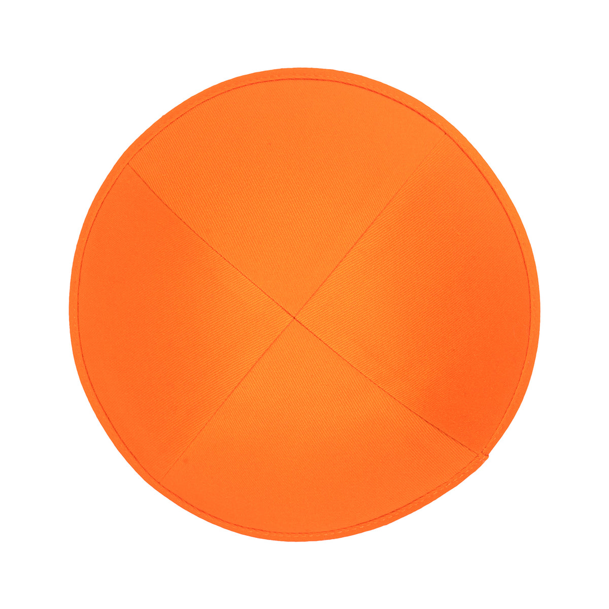 IKIPPAH BRIGHT ORANGE COTTON YARMULKE