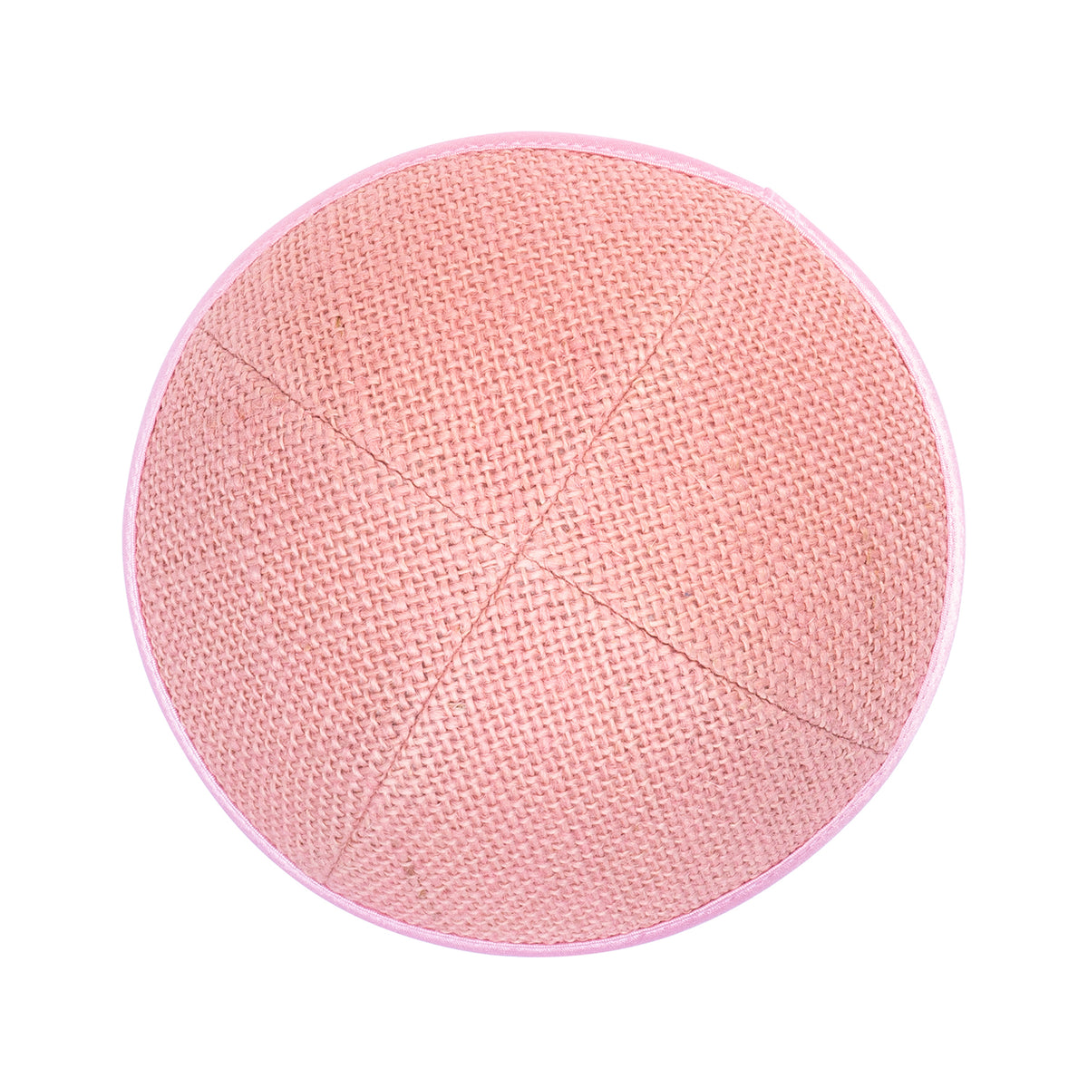 IKIPPAH BABY PINK BURLAP YARMULKE