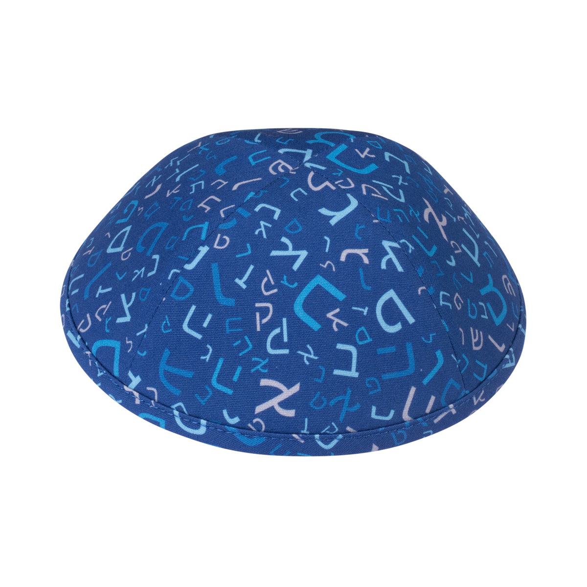 IKIPPAH ALEPH BAIS - LARGE FONT YARMULKE