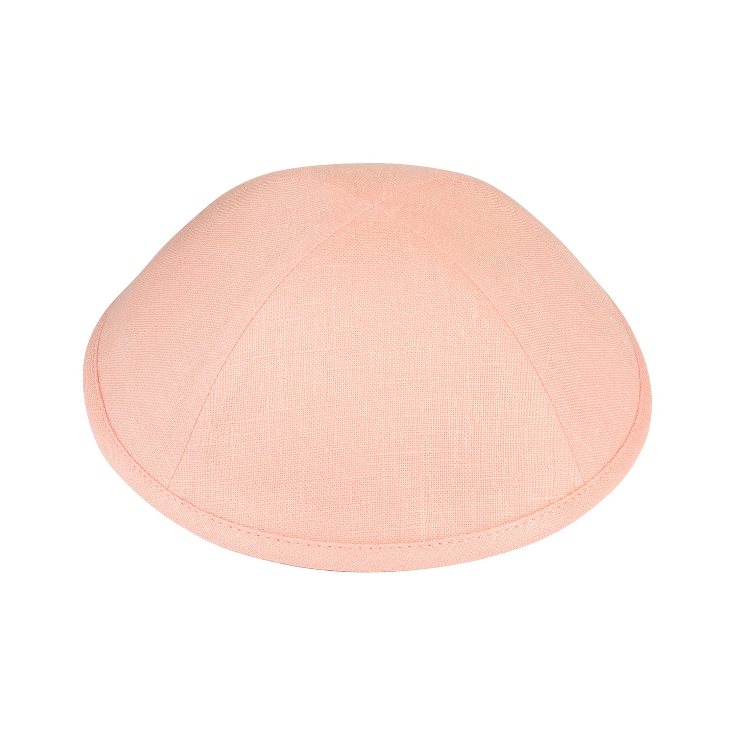 IKIPPAH SALMON LINEN YARMULKE