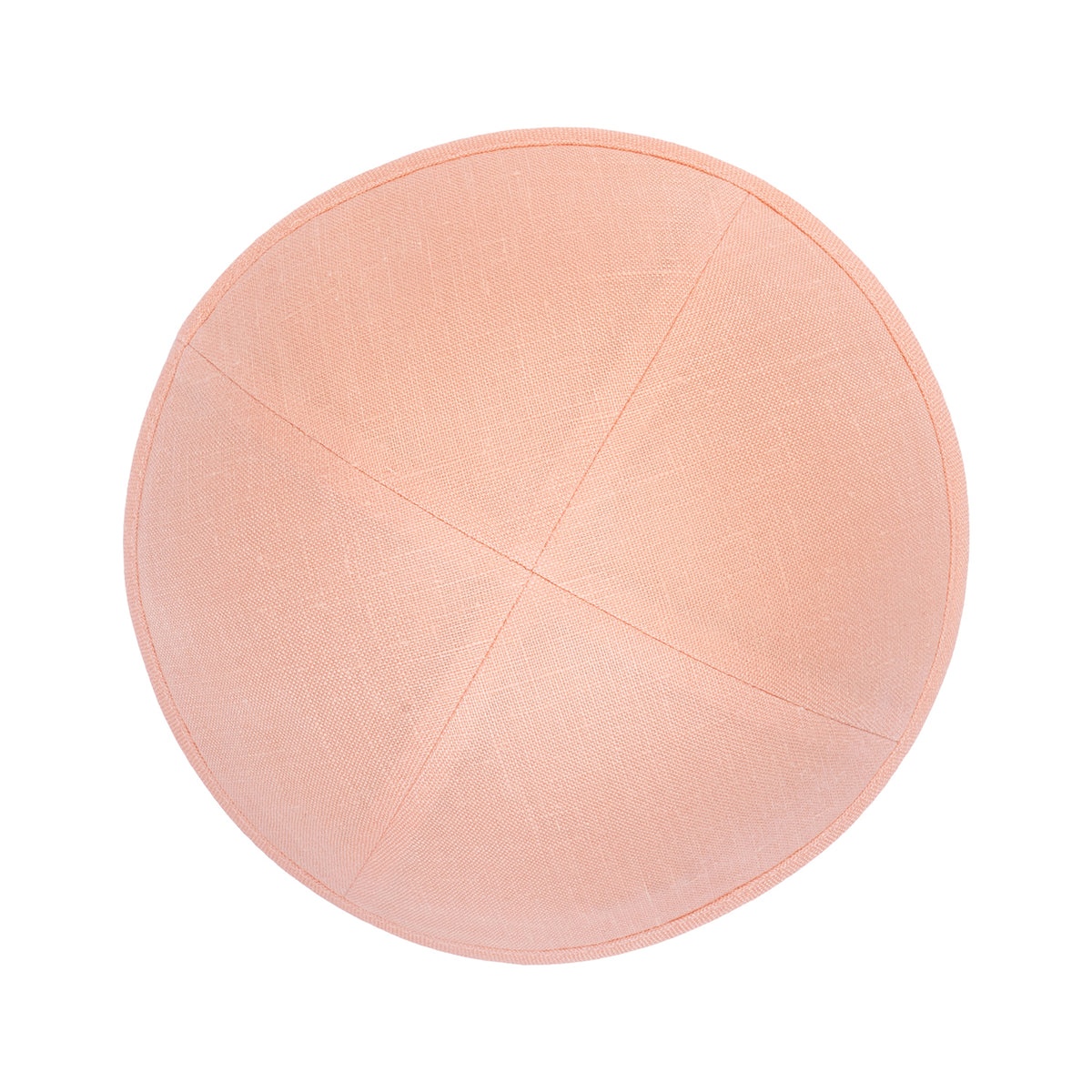 IKIPPAH SALMON LINEN YARMULKE