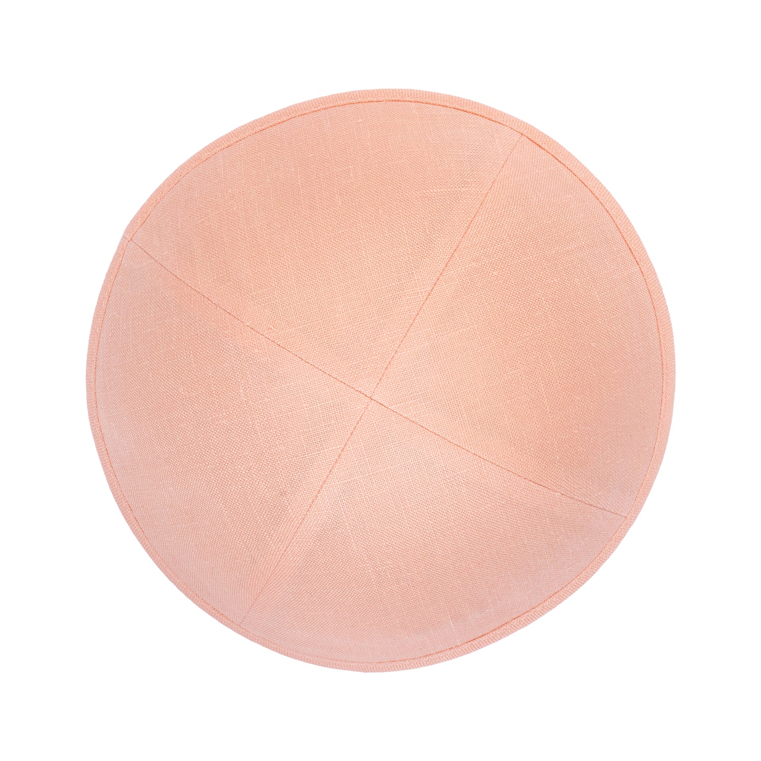 IKIPPAH SALMON LINEN YARMULKE