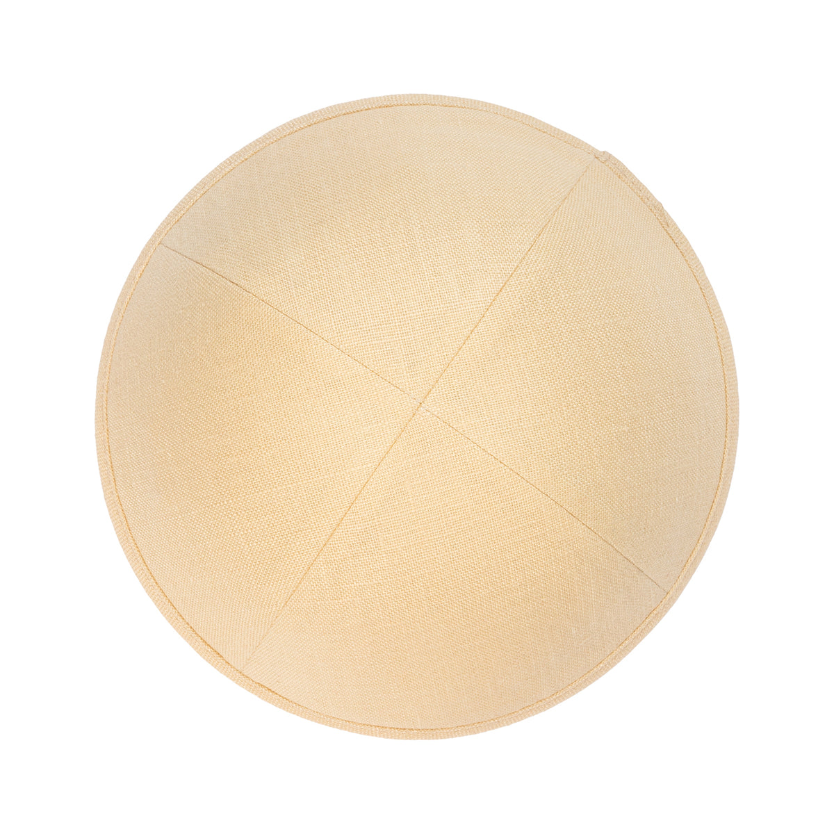 IKIPPAH YELLOW LINEN YARMULKE