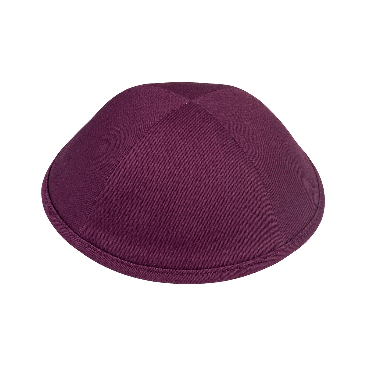 IKIPPAH EGGPLANT COTTON YARMULKE