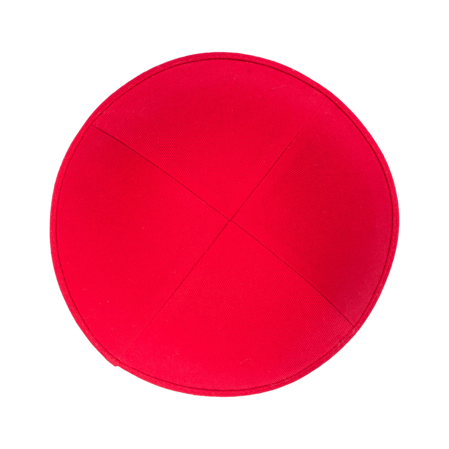 IKIPPAH RED COTTON YARMULKE
