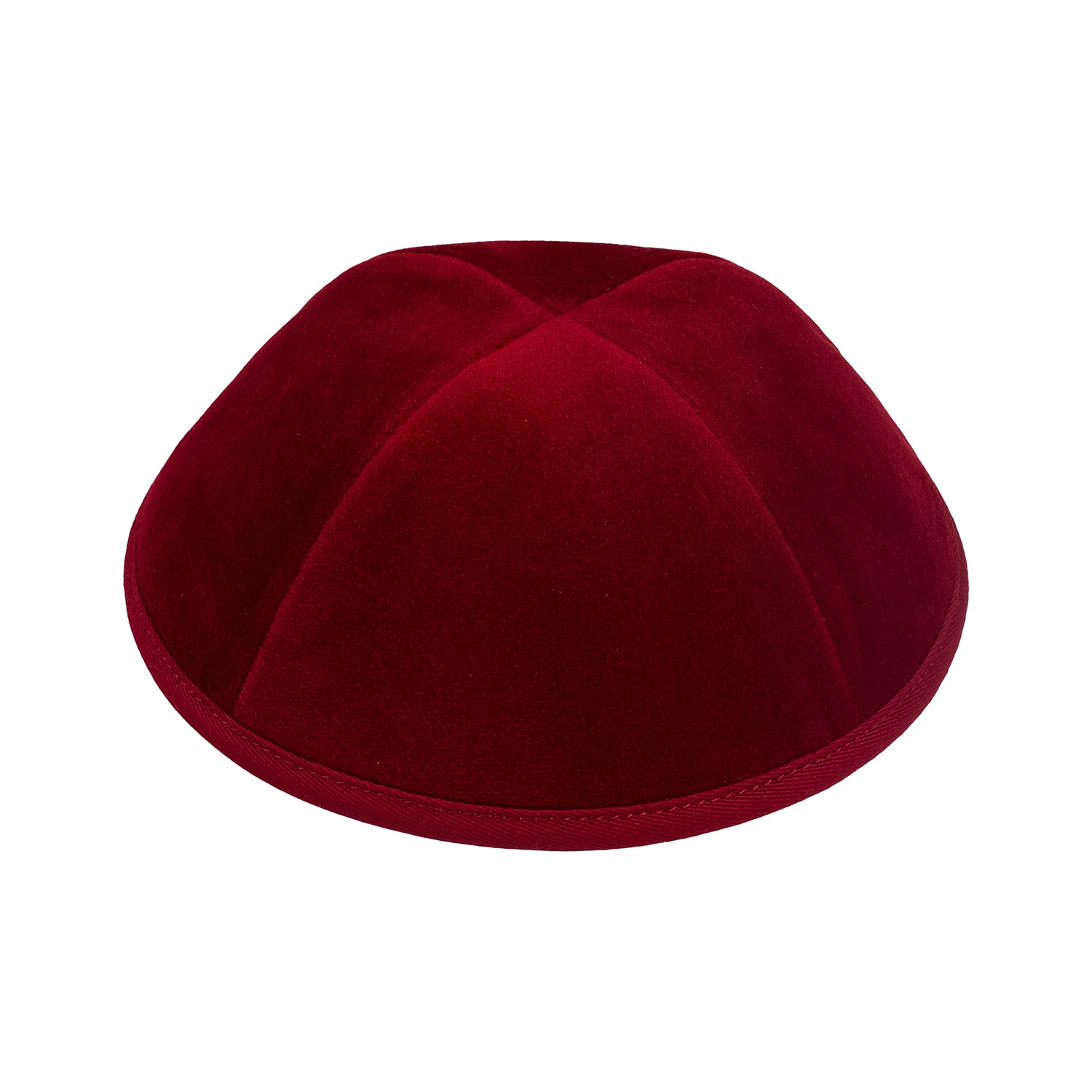 IKIPPAH RED VELVET YARMULKE