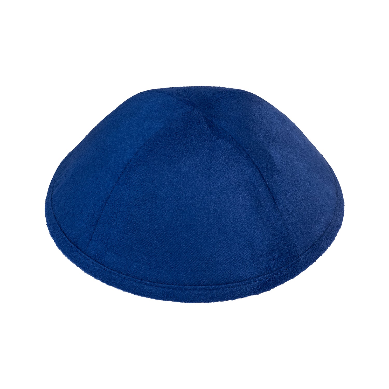 IKIPPAH ROYAL BLUE SUEDE YARMULKE