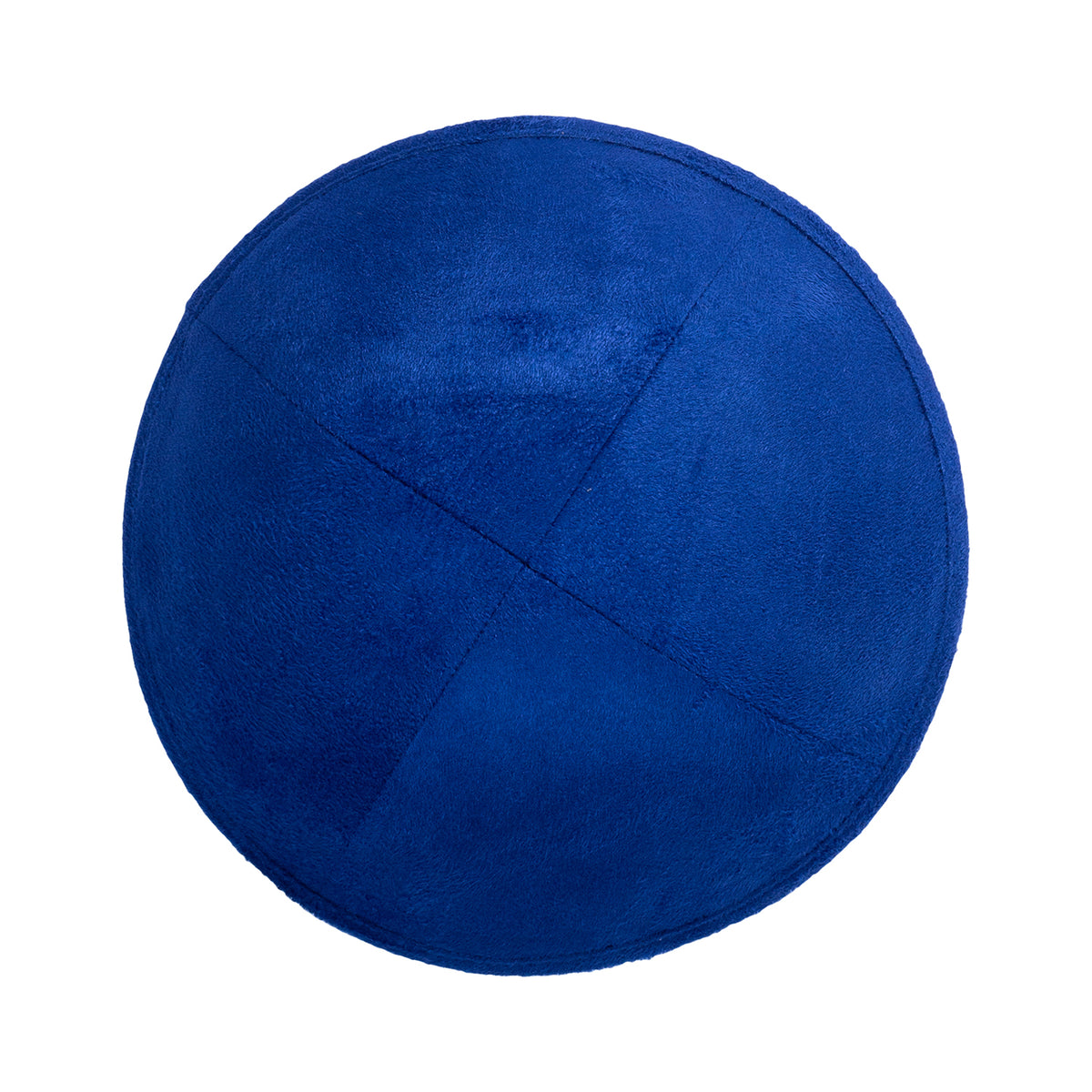 IKIPPAH ROYAL BLUE SUEDE YARMULKE