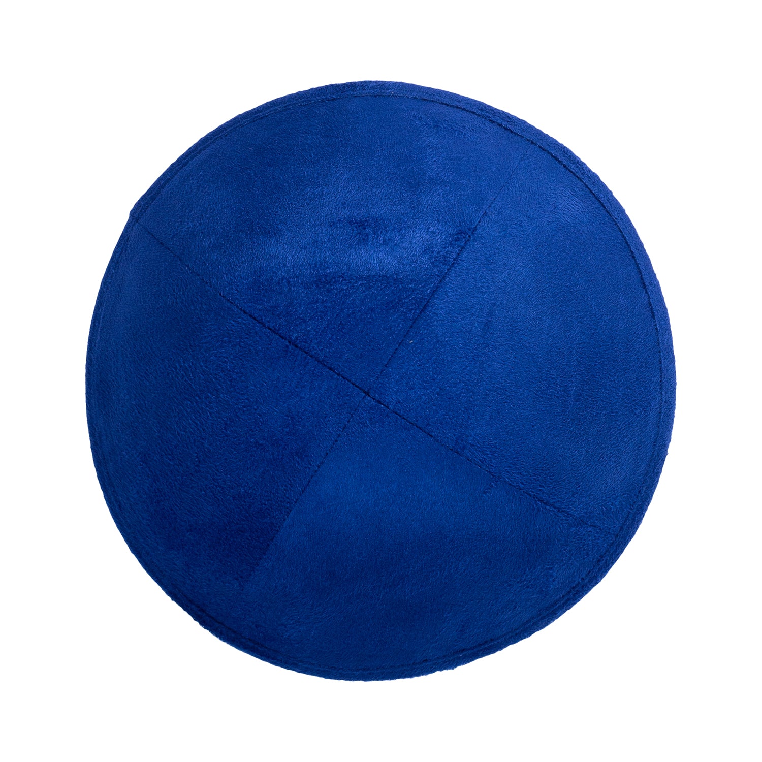 IKIPPAH ROYAL BLUE SUEDE YARMULKE