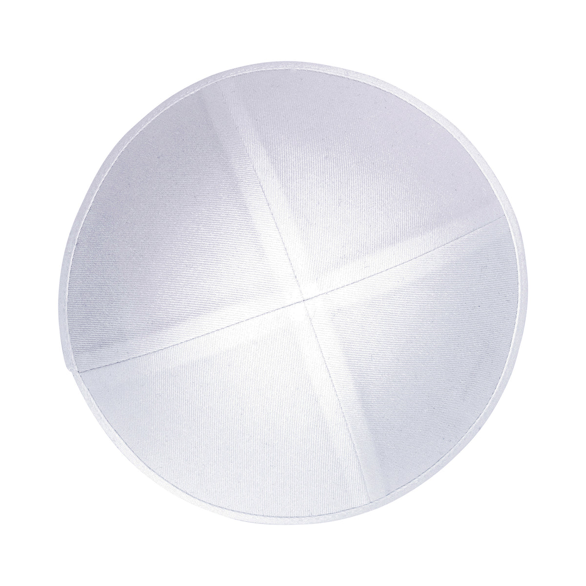 iKIPPAH White Cotton Yarmulke White + Cotton = Classic Style