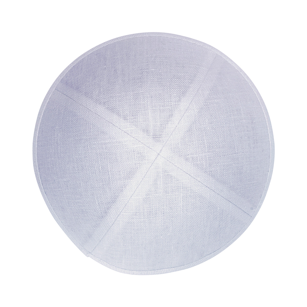 IKIPPAH WHITE LINEN YARMULKE