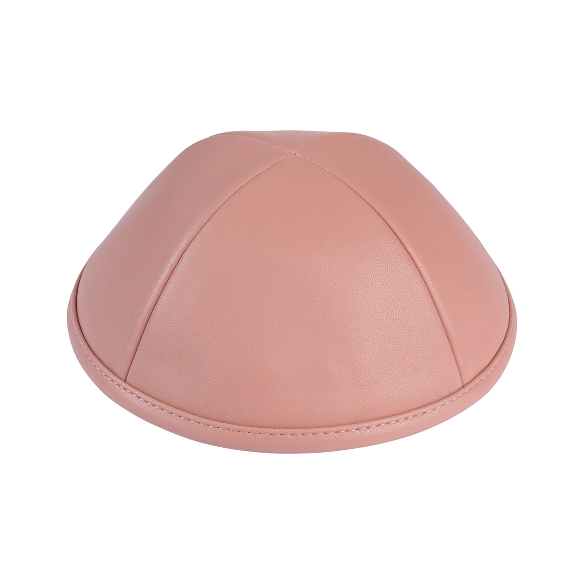 IKIPPAH SALMON LEATHER YARMULKE