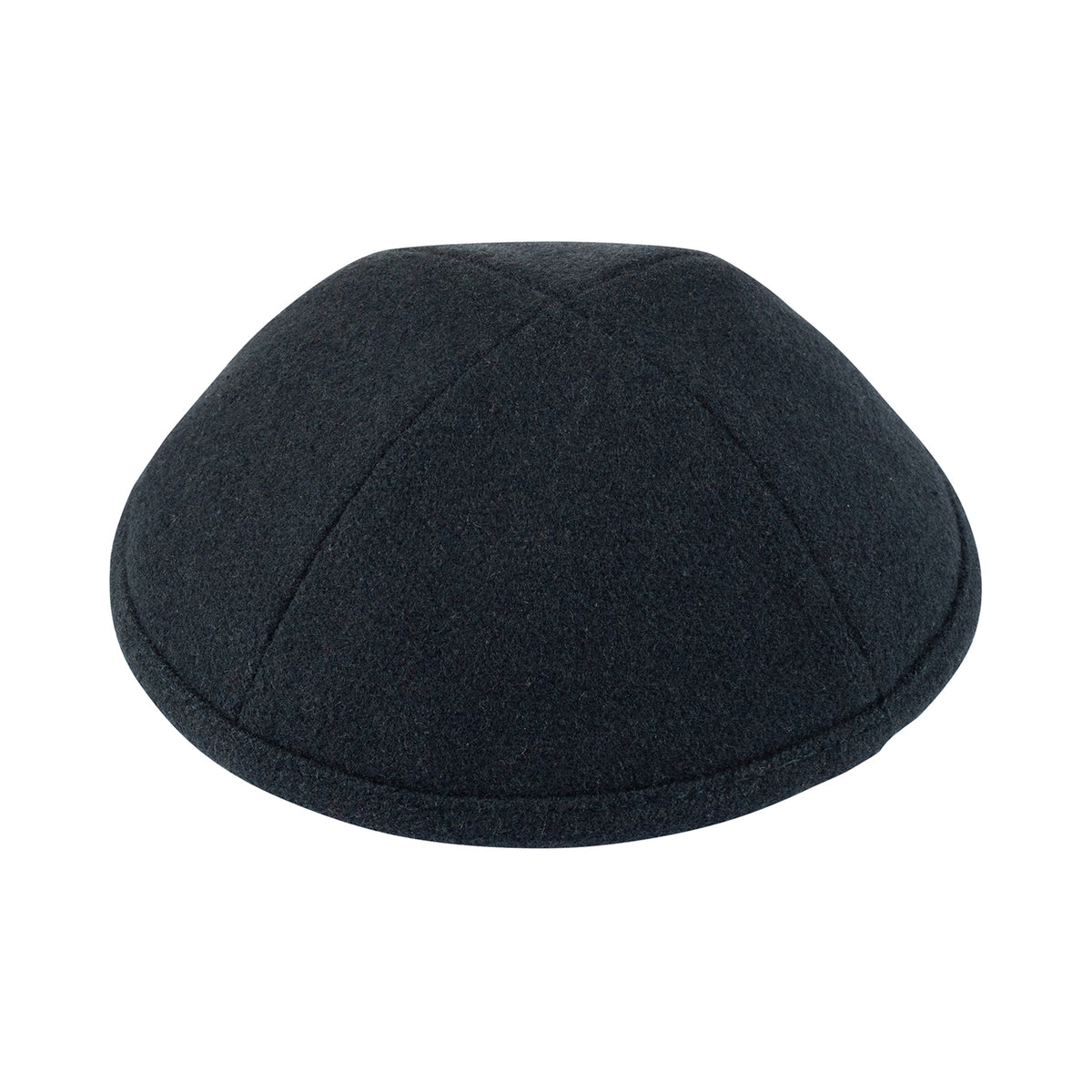 IKIPPAH FOREST GREEN WOOL YARMULKE