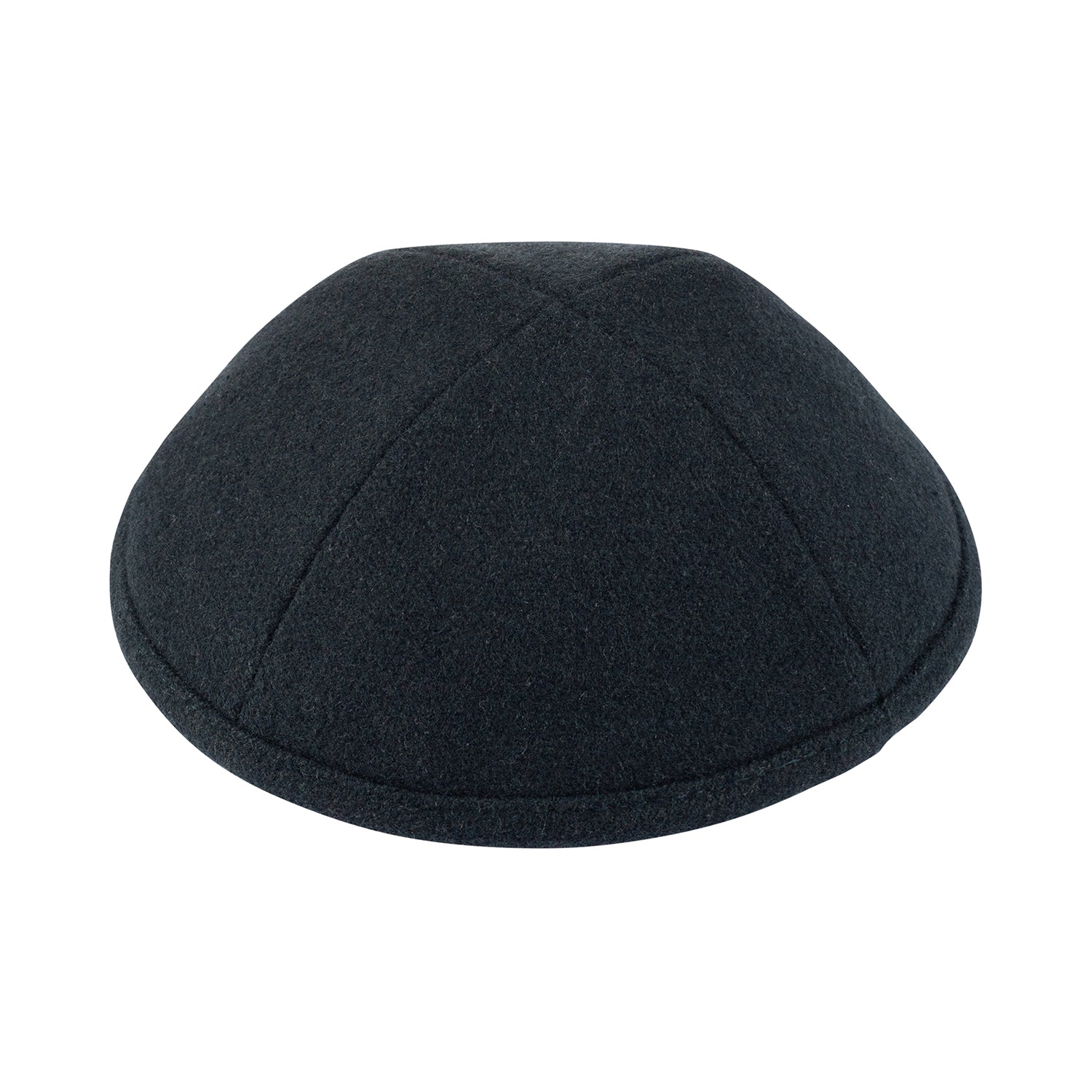 IKIPPAH FOREST GREEN WOOL YARMULKE
