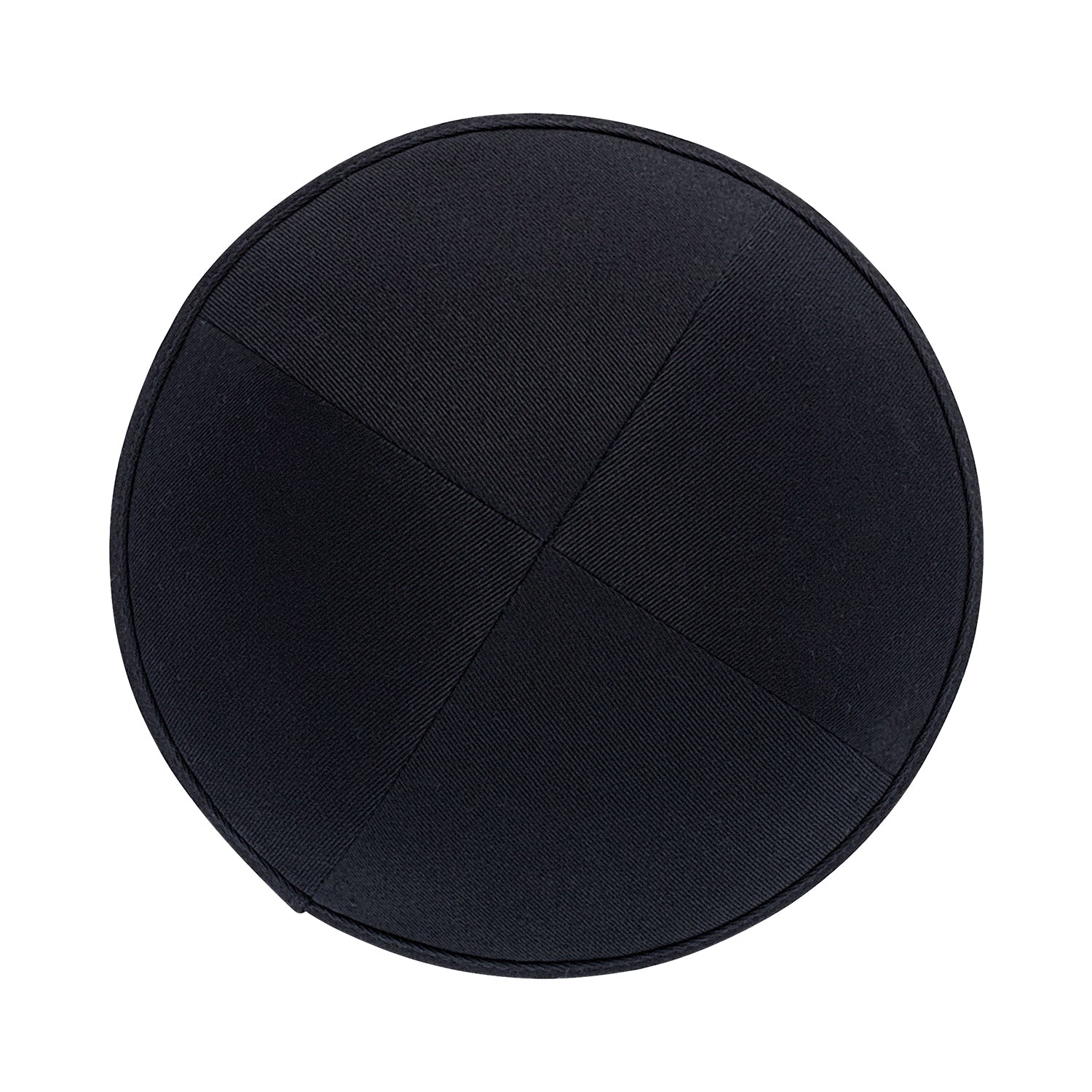 IKIPPAH BLACK COTTON YARMULKE
