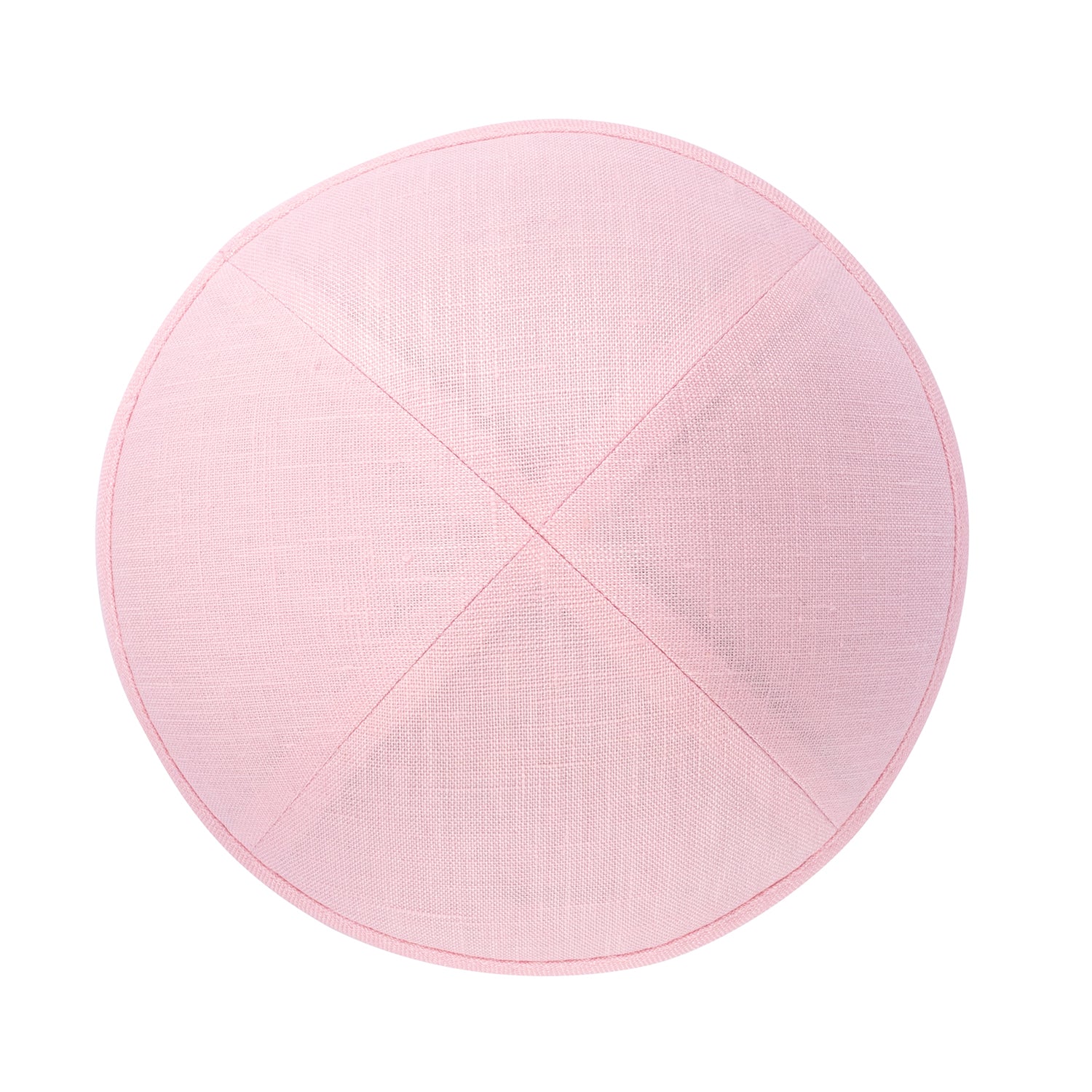 IKIPPAH LIGHT PINK LINEN YARMULKE