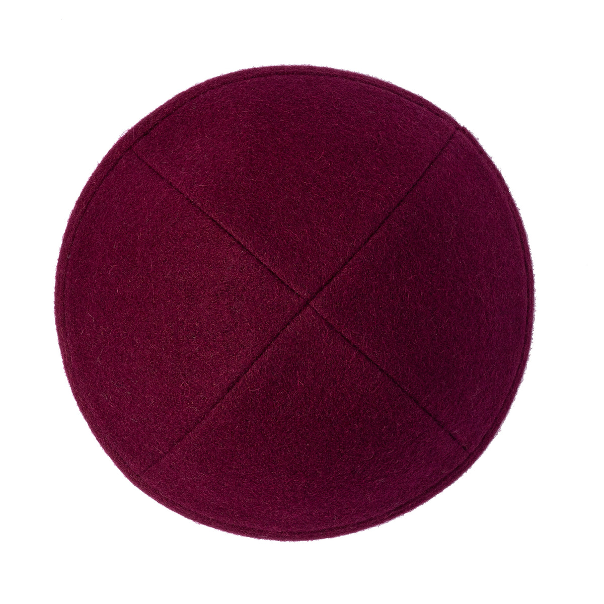 IKIPPAH SOLID WOOL YARMULKE