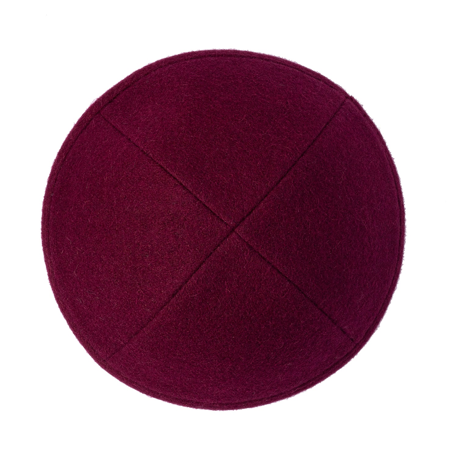 IKIPPAH SOLID WOOL YARMULKE
