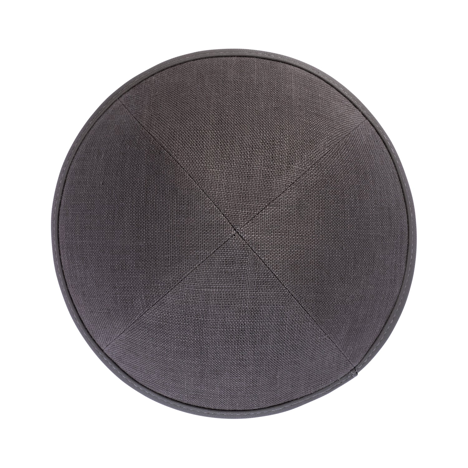 IKIPPAH GRAY LINEN YARMULKE