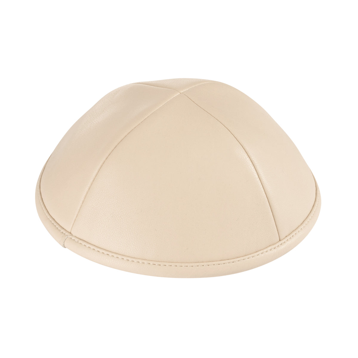 IKIPPAH TAN LEATHER YARMULKE