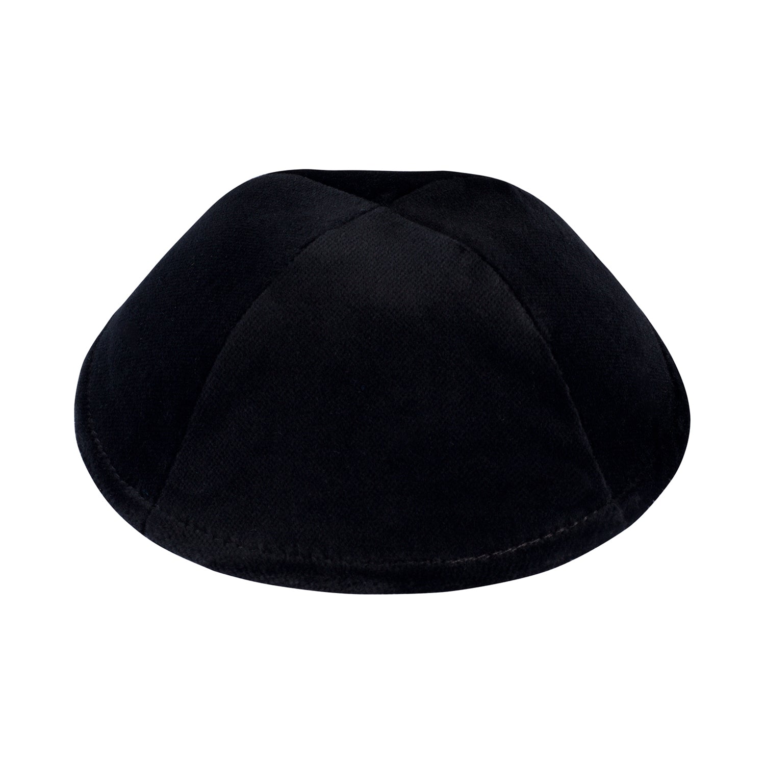 IKIPPAH BLACK VELVET - RIMLESS YARMULKE