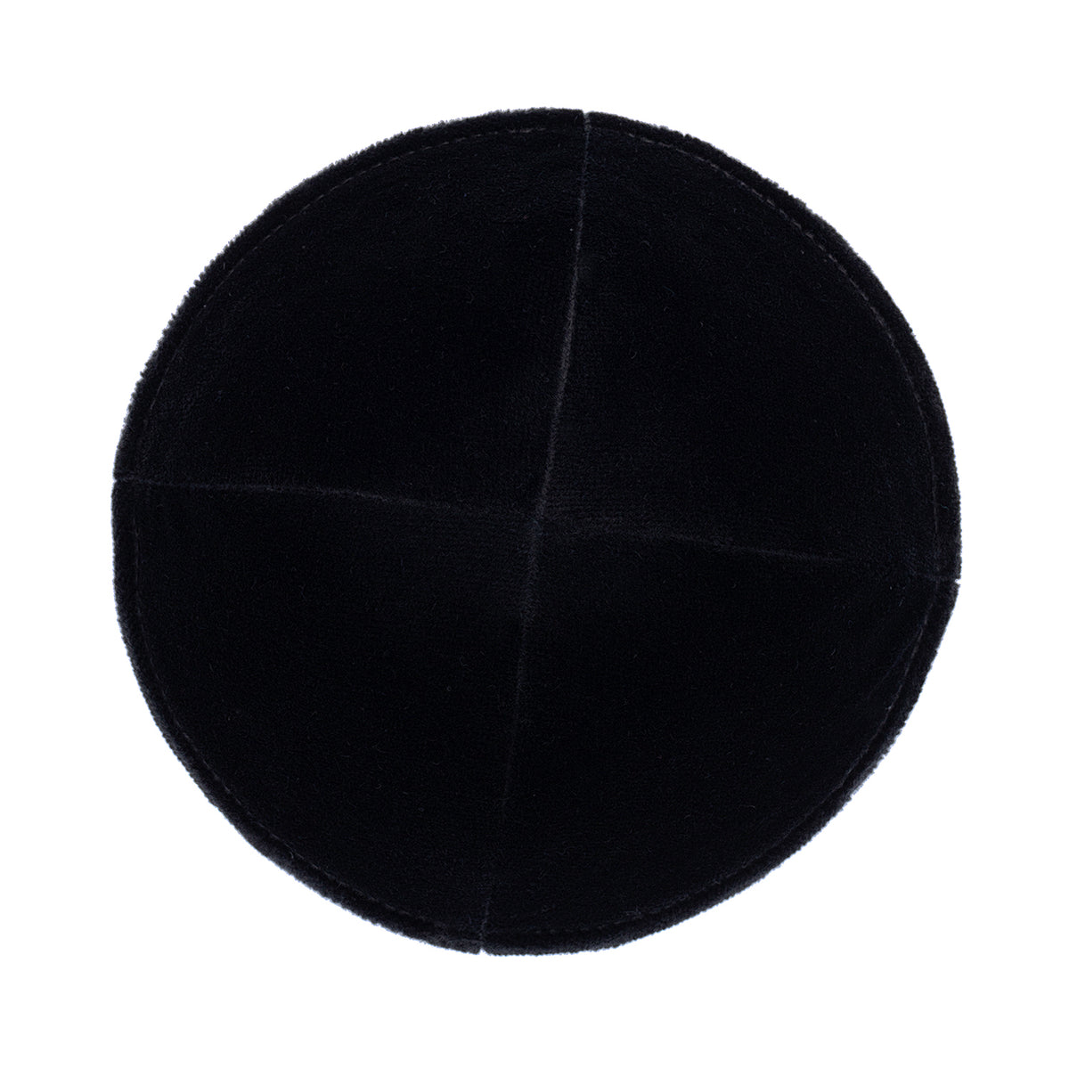 IKIPPAH BLACK VELVET - RIMLESS YARMULKE