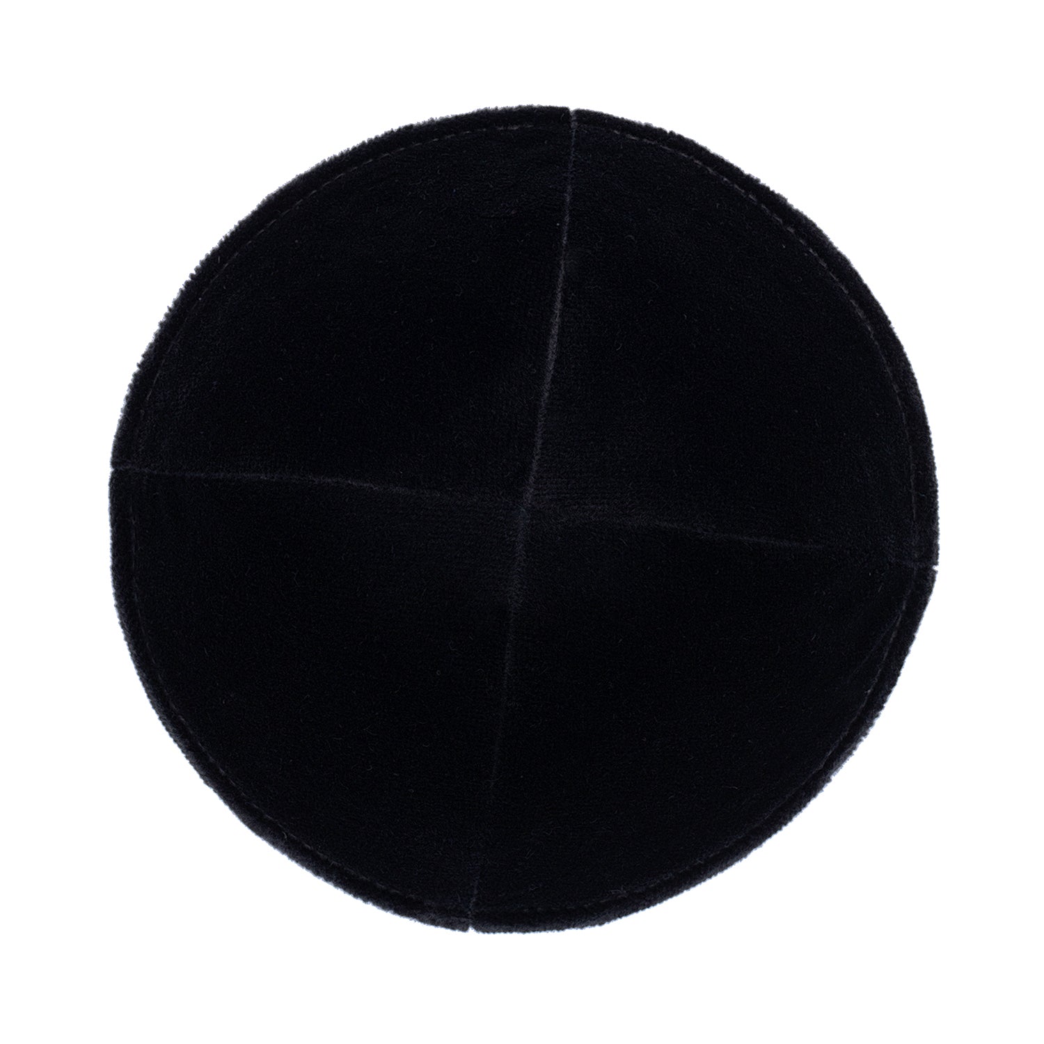IKIPPAH BLACK VELVET - RIMLESS YARMULKE