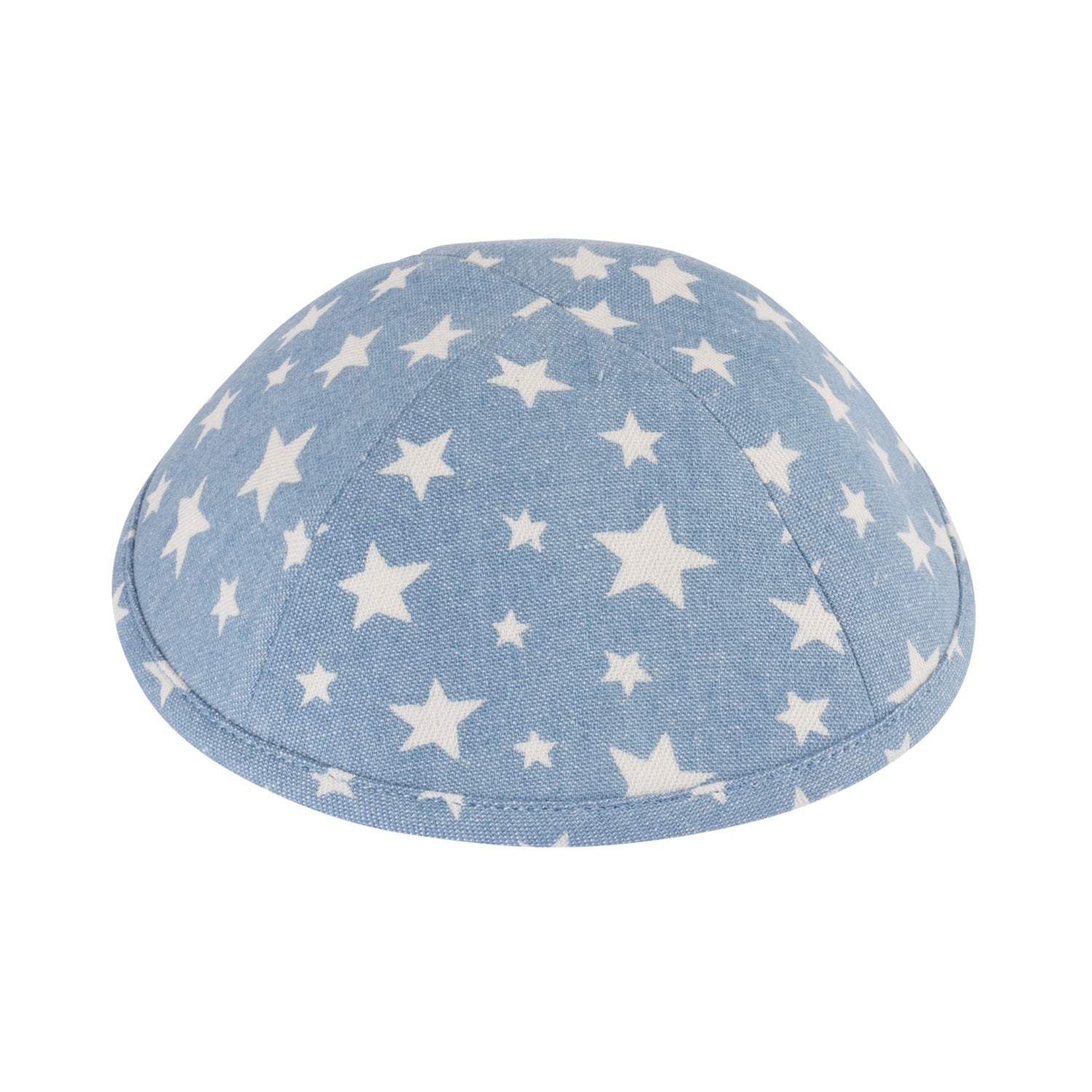 IKIPPAH DENIM W/PATTERN YARMULKE