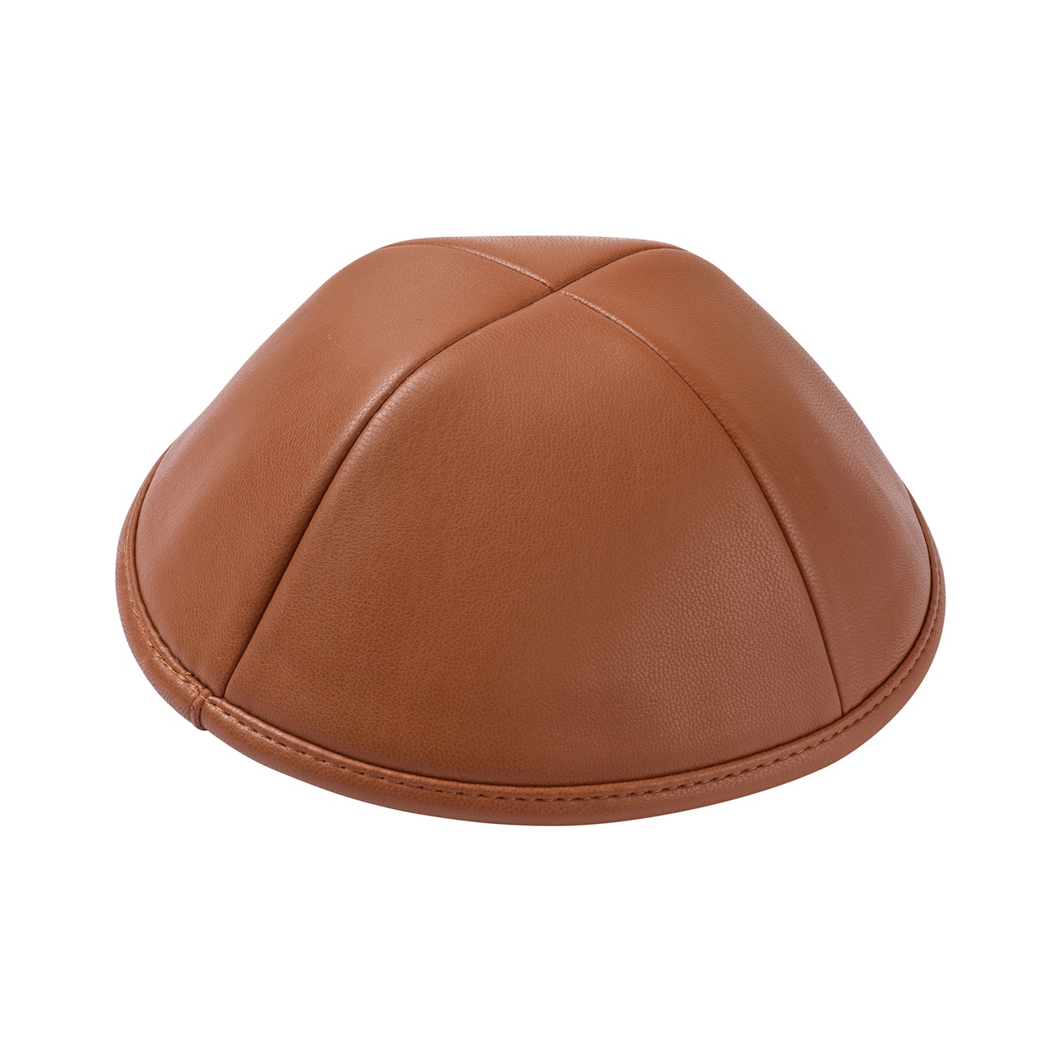 IKIPPAH CAMEL LEATHER YARMULKE