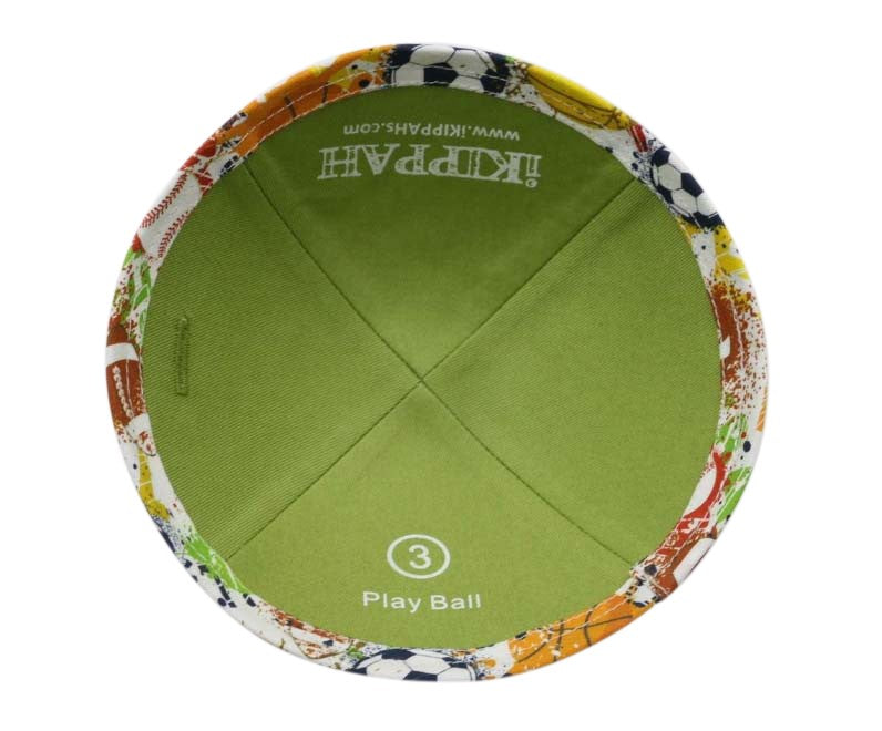 IKIPPAH PLAY BALL YARMULKE